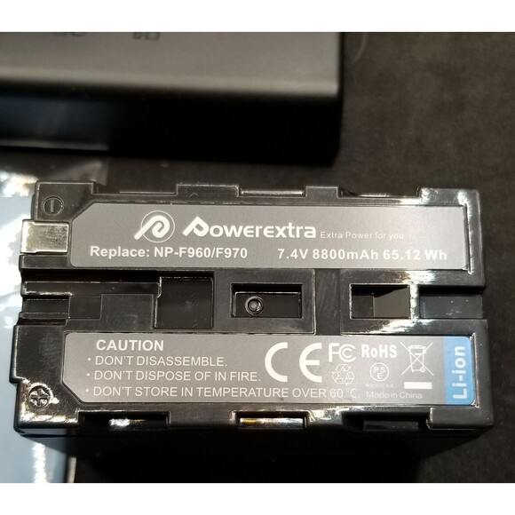 Powerextra Mini DV Digital Video Lithium Ion Batteries for Sony new open box - Picture 6 of 9